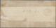 Schweiz - Genf: 1845 Kleiner Adler 5 C. Auf Teil Eines Kleinen Faltbrief Nach Ma - 1843-1852 Timbres Cantonaux Et  Fédéraux