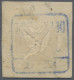 Schweiz - Basel: 1845 Basler Taube 2½ Rp. Schwarz/blau/karmin Mit Klischeefehler - 1843-1852 Federale & Kantonnale Postzegels