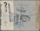 Spain: 1942 Censored Cover From Burgos To Dublin, Ireland Via San Sebastian & Ma - Covers & Documents