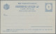 Delcampe - Hungary - Postal Stationary: 1892, 2 Kr Blau Privat-Anzeigenpostkarte, Komplette - Postwaardestukken