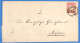 Allemagne Reich 1873 Lettre De Roßwein (G23009) - Lettres & Documents