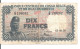 CONGO BELGE 10 FRANCS 1958 VG++ P 30 B - Bank Belg. Kongo
