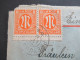Bizone Am Post 23.2.1946 MiF Mit 5 Marken! Einschreiben Fernbrief Freyung (v Wald) - Hengersberg - Lettres & Documents
