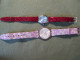 PAIRE DE MONTRES FEMININES SWATCH. 2002 / 2006 VENDUES EN L ETAT POUR PIECES. - Montres Modernes