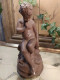 Ancienne Statue Cupidon "Le Silence " Par Falconet - Plaster