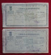 1939 Et 1940 Lot De 2 Cédula Personal Ayutamiento De Barcelona De José Pous Ballesta Dos Scanné - Espagne