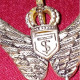 PENDENTIF METAL COULEUR ARGENT AILES COURONNE ET LETTRES ST .....A IDENTIFIER - Anhänger