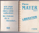 CATALOGUE. LIBERATION. PIERRE MAYER. INCONTOURNABLE. QQ SCANS - France