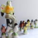 Delcampe - Figurines Oiseaux En Faience Clooection Thé Tenderflake - Figurini & Soldatini