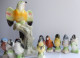 Delcampe - Figurines Oiseaux En Faience Clooection Thé Tenderflake - Small Figures