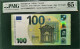 100 EURO SPAIN 2019 DRAGHI V001A5 VA0000 PMG 65 RARE VERY LOW SERIAL NUMBER SC FDS UNCIRCULATED PERFECT - 100 Euro