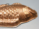 Delcampe - -SUPERBE ANCIEN GRAND MOULE POISSON CUIVRE Intérieur étamé Gâteau Déco Cuisine  E - Cuivres