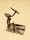 Delcampe - -ANCIEN PETIT BRONZE AFRICAIN STATUETTE JUS De GRENIER PATINE ANCIENNE   E - Art Africain