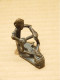 Delcampe - -ANCIEN PETIT BRONZE AFRICAIN EROTIQUE JUS De GRENIER PATINE ANCIENNE   E - Art Africain
