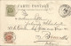 MONACO - "ROULETTE BELGE" CANCELLING Yv #14 ON PC (VIEW OF LA TURBIE) TO BELGIUM AND TAXED AT ARRIVAL - 1901 - Brieven En Documenten