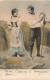 PHOTOGRAPHIE - Couple - Colorisé - Carte Postale Ancienne - Fotografie