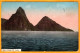 Antilles - Sainte Lucie / St Lucia - The Pitons ( Volcan ) 1914 - St. Lucia