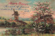 FETES ET VOEUX - Nouvel An - Un Beau Paysage De Campagne - Colorisé - Carte Postale Ancienne - New Year