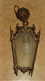 ANCIENNE SUSPENSION LANTERNE STYLE LOUIS XV BRONZE 4 VERRES TBE FONCTIONNE Propr - Lighting & Lampshades