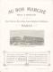 Publicité - Fiche Illustrée - Au Bon Marché - BD Le Prince Marcassin - Dim. 13/17 Cm  -   Carte Postale Ancienne - Andere & Zonder Classificatie