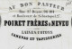1864 ENTETE Poiret Frères & Neveu Laines Cotons « Au Bon Pasteur » Paris St Epin (Nord) Baligny (Oise) Et Saleux (Somme) - 1800 – 1899