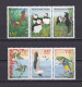 ANTILLES NEERLANDAISES 2001 TIMBRE N°1280/85 NEUF** OISEAUX - Antillen