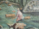 Delcampe - Ancien Tableau Pêche à La Truite XXème - Huiles