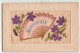 FANTAISIES  - Brodée - Souvenir - Colorisé - Carte Postale Ancienne - Ricamate