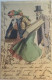 Cpa Illustrateur Signée Lubin De Beauvais, Art Nouveau, 2 élégantes Avec Chapeau, éd P.A, Dest Montbazillac 24 Dordogne - Beauvais