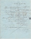 1839  Poilièvre Frères  Draperie En Gros Nantes  Pour Peigneaud & Bougeot  Négociants En Toilerie Villefranche S. Saone - 1800 – 1899