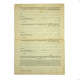 Lohnsteuerkarte 1944/46 Income Tax Card Bocholt Original German Document Document Allemand - 1900 – 1949