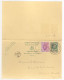 Entier Postal Type Houyoux N° 72 I - FN - 20 + 20c Vert - Avec Réponse Payée - 2x COB N°281- B003 10c   (RARE)  - 1931 - Cartes Avec Réponse Payée