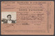 Licence D'Athlétisme 1935 - Ligue Lorraine D'Athlétisme - Etoile Sportive De Fraize (Vosges) - Bernard Marcel - Athletics