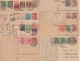 1919/22 - GERMANIA - 34 ENTIERS POSTAUX AFFRANCHISSEMENTS COMBINAISONS TOUTES DIFFERENTES ! - Cartes Postales