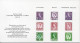 GB GREAT BRITAIN 1988 REGIONAL DEFINITIVES MACHINS PRESENTATION PACK No 17 +ALL INSERTS SCOTLAND WALES NORTHERN IRELAND - Presentation Packs