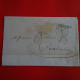 LETTRE AUBESON POUR PONTARLIER 1860 - Poststempel