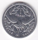 Nouvelle-Calédonie . 1 Franc 1985, En Aluminium, Lec# 47, UNC - New Caledonia