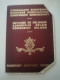 Passeport, Royaume De Belgique Avec Cachets Et Timbre 500F - Covers & Documents
