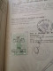 Passeport, Royaume De Belgique Avec Cachets Et Timbre 500F - Briefe U. Dokumente