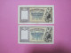 Albania Banknotes Lot 2 X 100 Franga ND 1939 (6), First And Second Edition - Albanien