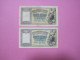 Albania Banknotes Lot 2 X 100 Franga ND 1939 (7), First And Second Edition - Albanien
