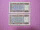 Albania Banknotes Lot 2 X 100 Franga ND 1939 (7), First And Second Edition - Albanien