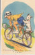 Carte Illustrateur Germaine Bouret T'en As De La Chance Toi Tu Peux Voir Le Paysage - Le Vélo - Bouret, Germaine