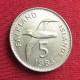 Falkland  Islands 5 Pence 1985 KM# 4.1 Lt 1506 *V2T Malvinas Malwinen - Falkland