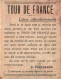 Flyer De 1926 - Tour De France Par R. Porcheron, Infirme De Guerre, Pour Subvenir à Ses Enfants - Sonstige & Ohne Zuordnung