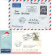 0097r:  5 Aua- Erstflug- Belege Wien- Belgrad- Sofia 1959, Alle Mit Österreich- Frankatur - Covers & Documents