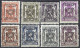 (BL46)   PRE 581/88 ,8 Valeurs  ** - Tipo 1936-51 (Sigillo Piccolo)