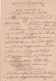 Italie Entier Postal Repiqué Verso Officina Statistica - Privata - ROMA Succursale 1 1/11/1874 à Soriano Nel Cimino - - Postwaardestukken
