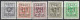 (BL54)   PRE 620/24, 5 Valeurs  ** - Typo Precancels 1951-80 (Figure On Lion)