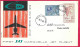 NORGE - FIRST CARAVELLE FLIGHT SAS FROM OSLO TO WIEN *16.5.59* ON OFFICIAL COVER - Storia Postale